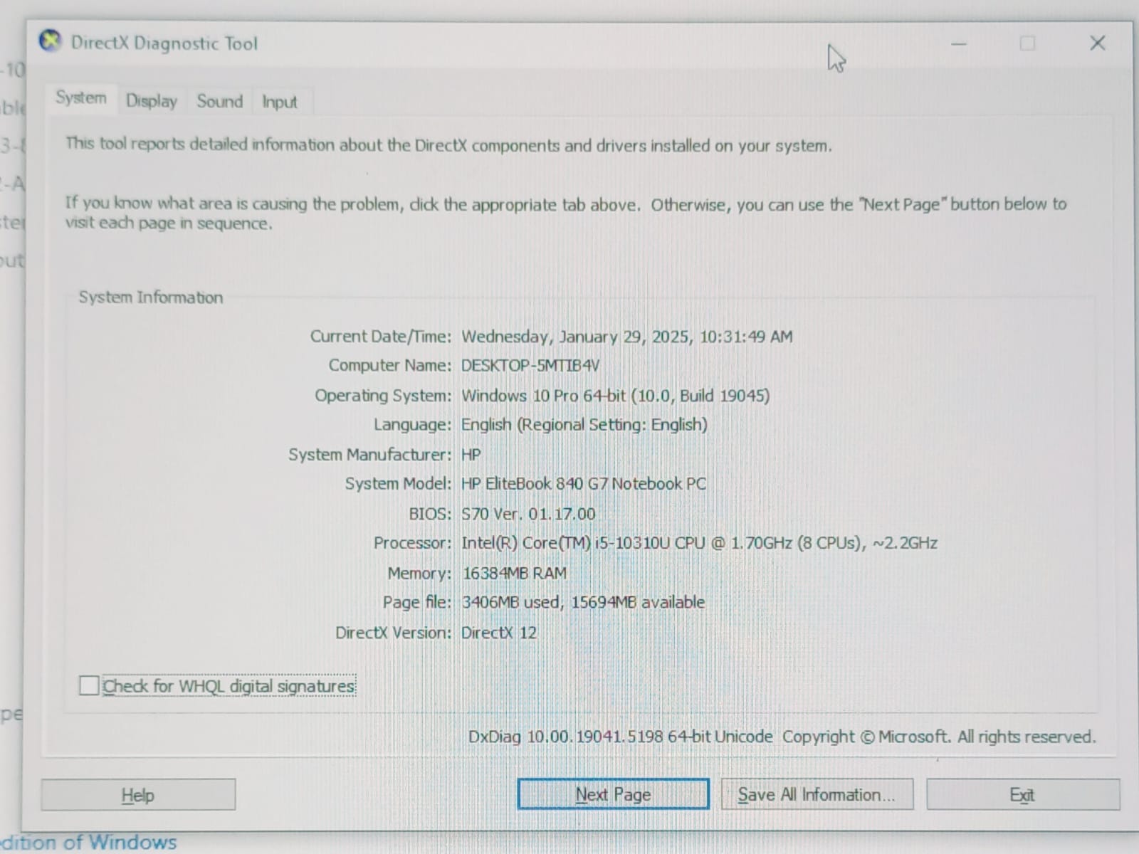 Hp Elietbook 840 G7 - Image 9
